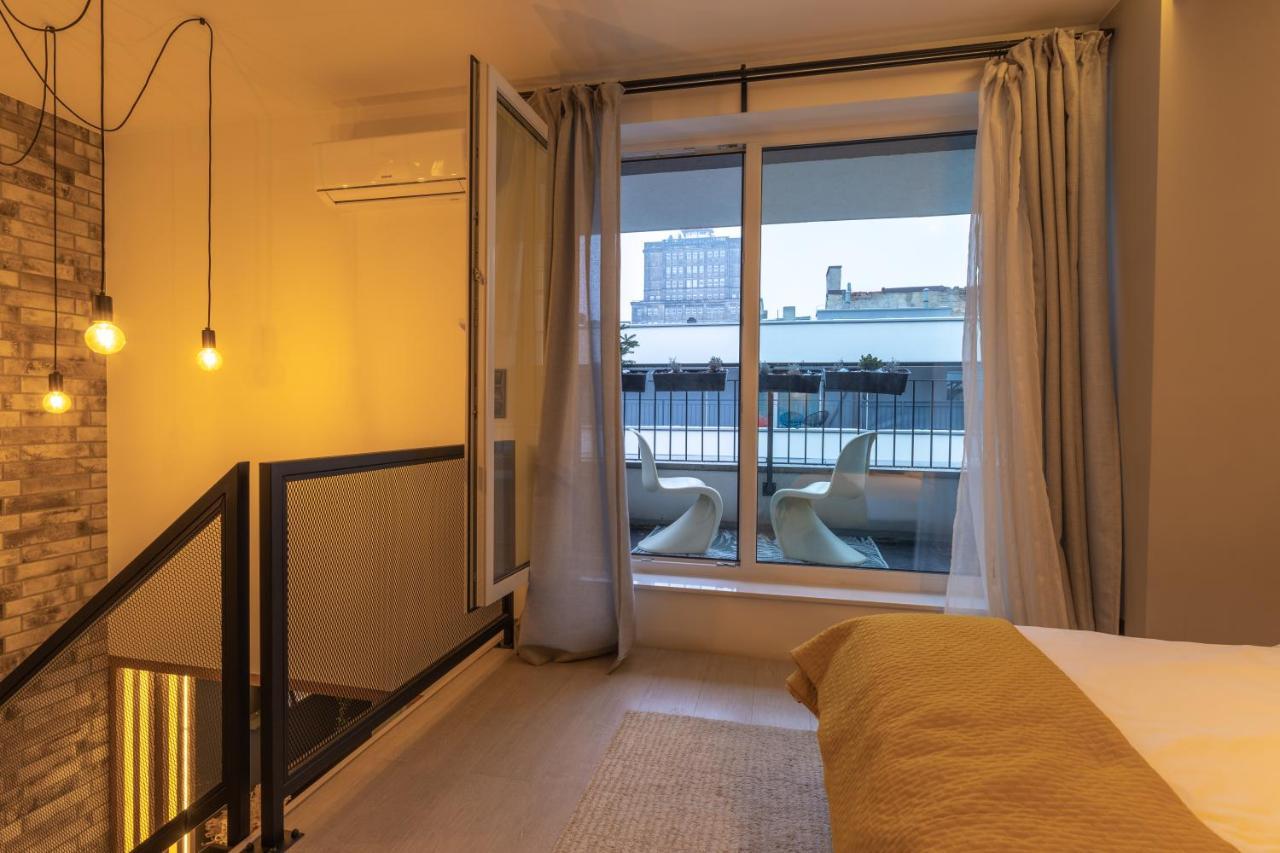 N23 Dwupoziomowy Apartament Lodz Centrum Wi-Fi Klimatyzacja Esterno foto