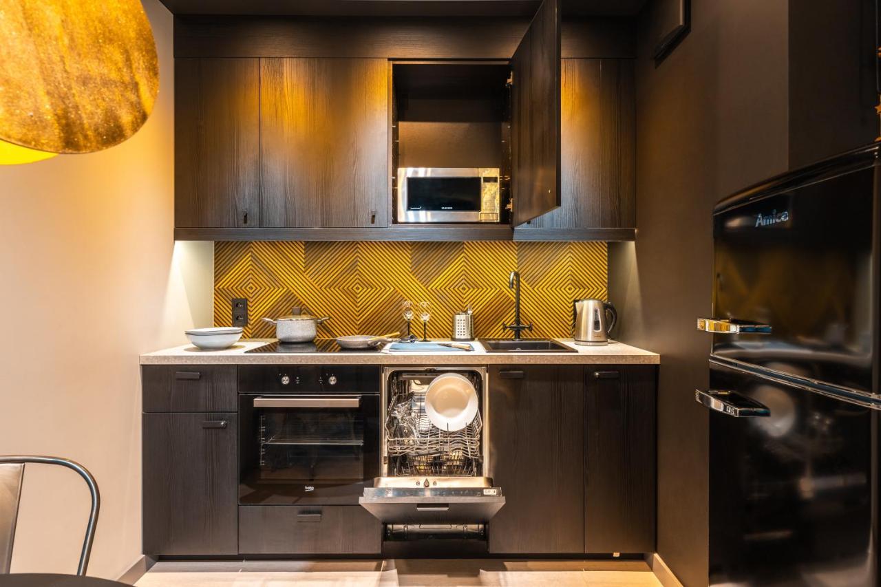 N23 Dwupoziomowy Apartament Lodz Centrum Wi-Fi Klimatyzacja Esterno foto