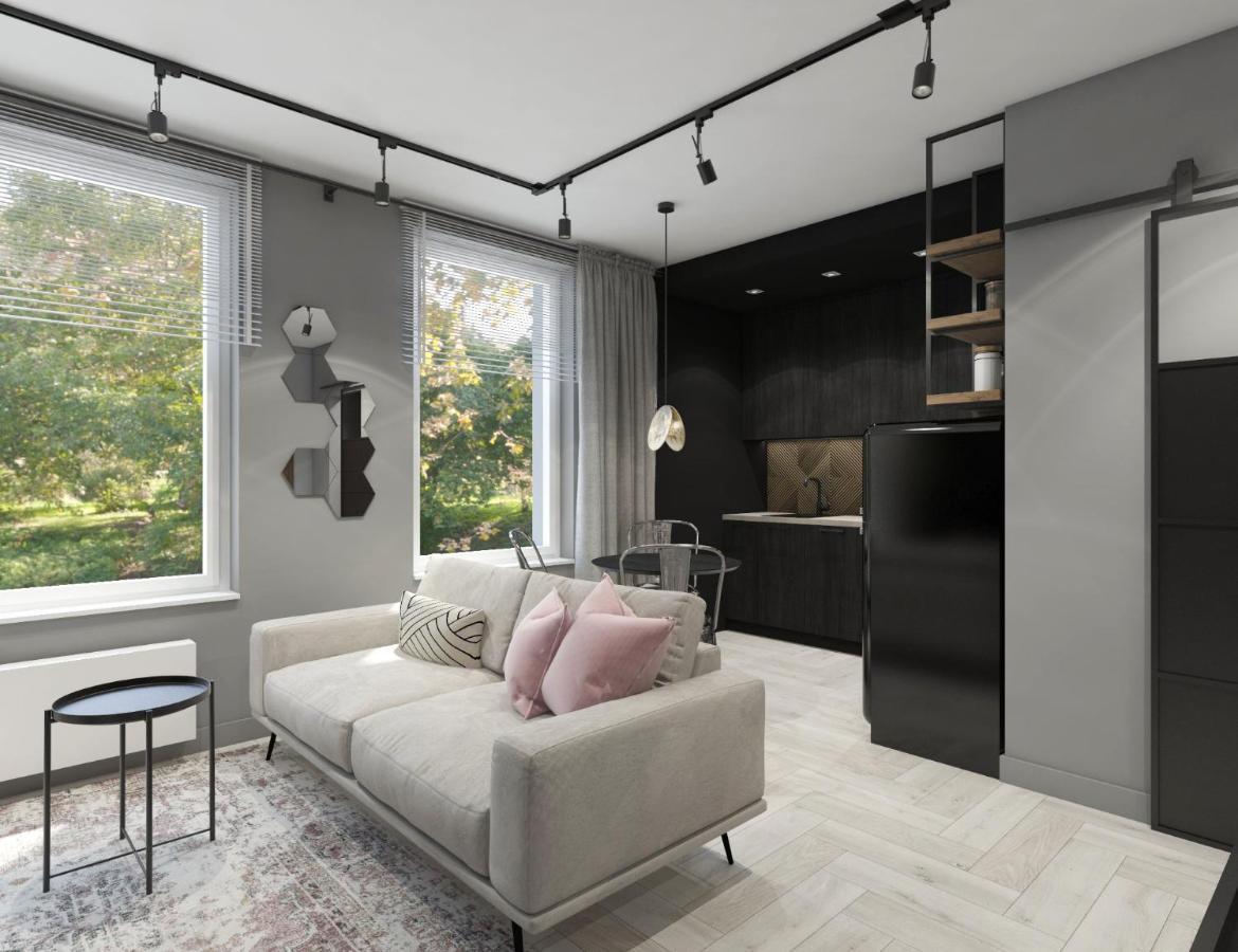 N23 Dwupoziomowy Apartament Lodz Centrum Wi-Fi Klimatyzacja Esterno foto