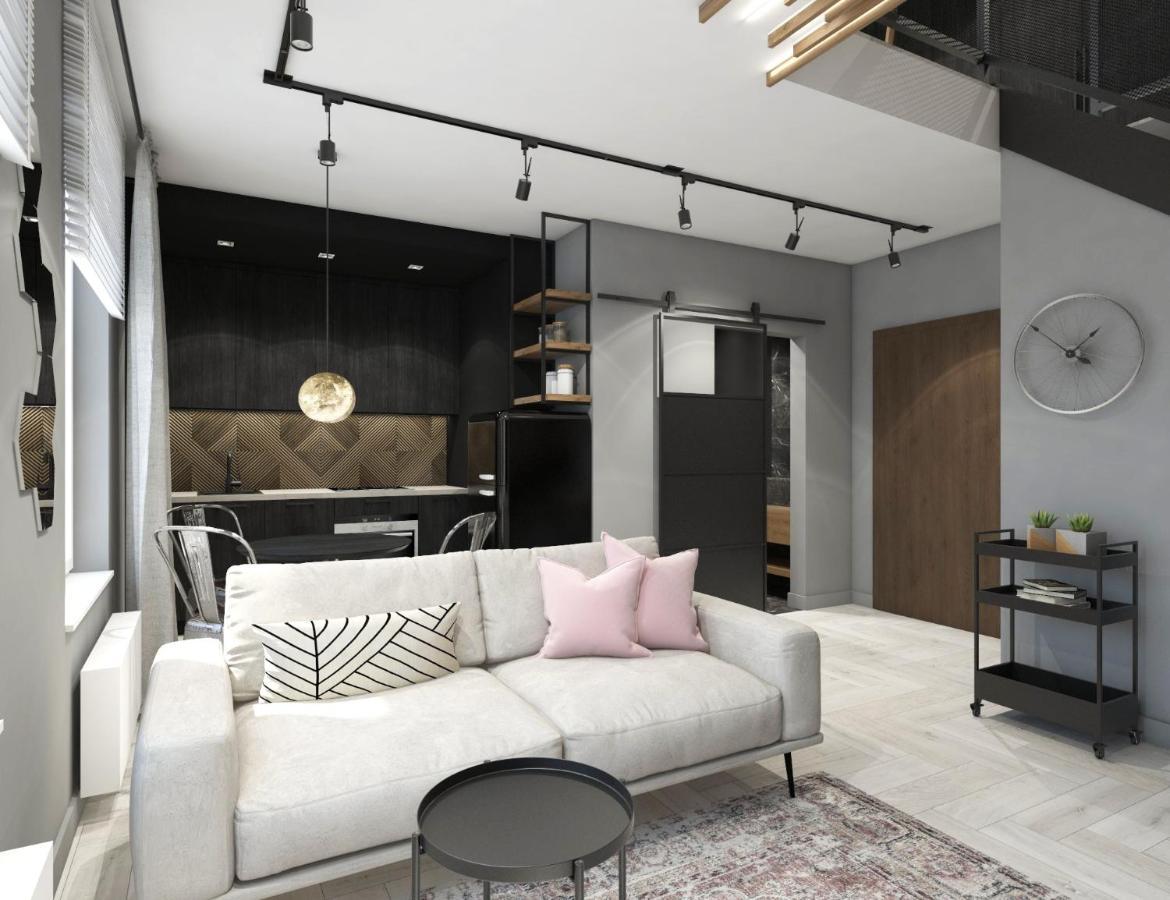 N23 Dwupoziomowy Apartament Lodz Centrum Wi-Fi Klimatyzacja Esterno foto